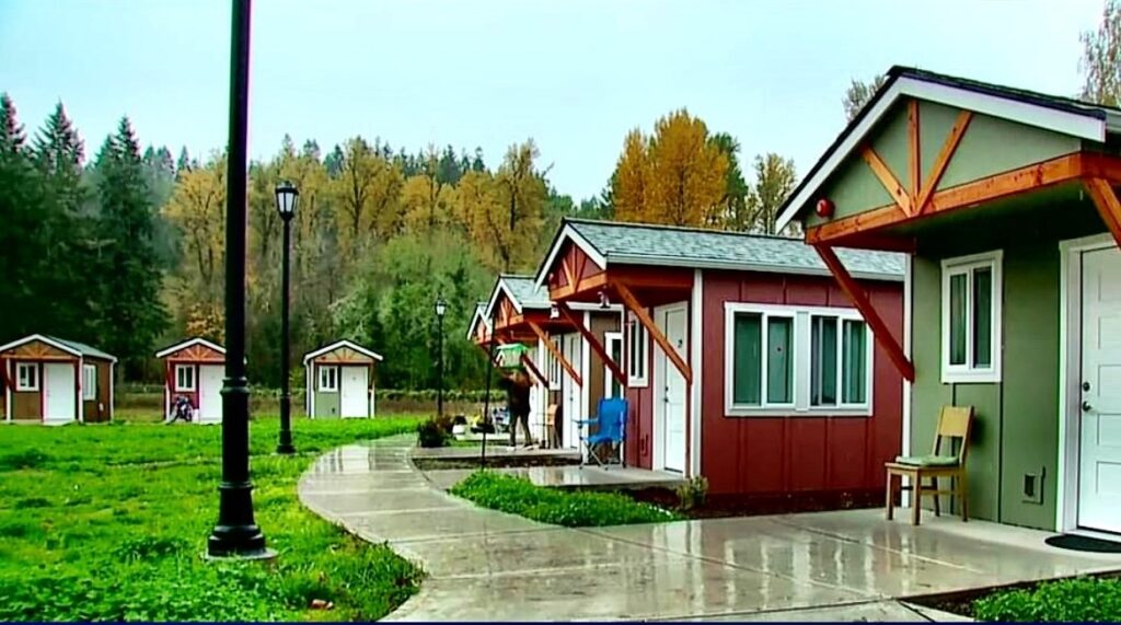 Orting Veterans Village Tiny Homes